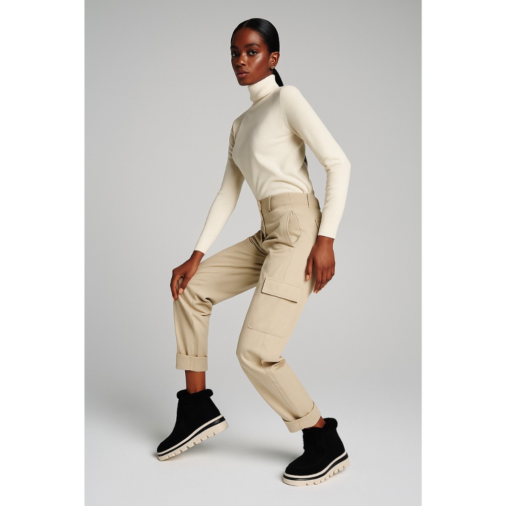 Жіночі чорні уггі-ботинки Allsy Lonza 204720-203022-25A46ZM059-1 5995 Black