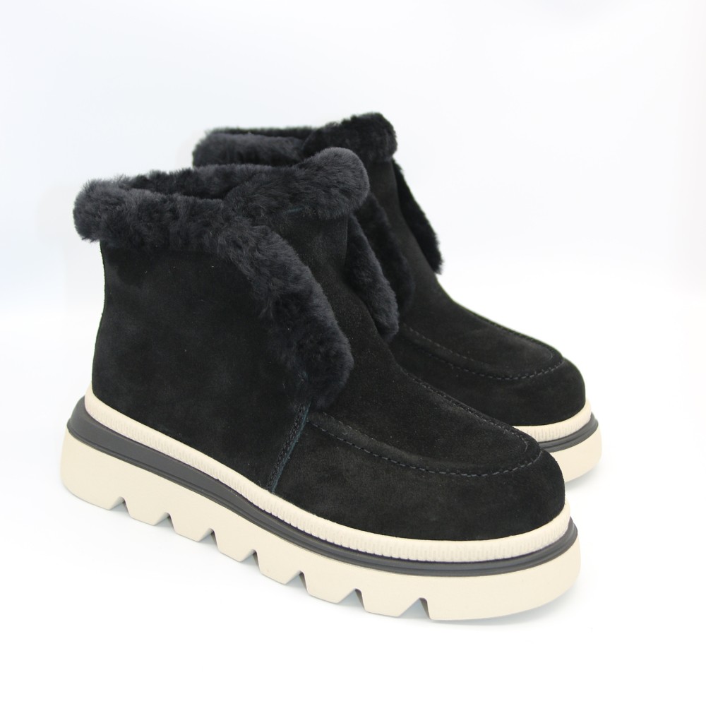 Жіночі чорні уггі-ботинки Allsy Lonza 204720-203022-25A46ZM059-1 5995 Black