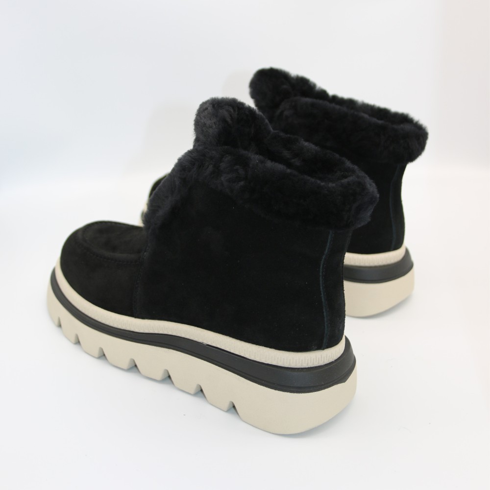 Жіночі чорні уггі-ботинки Allsy Lonza 204720-203022-25A46ZM059-1 5995 Black