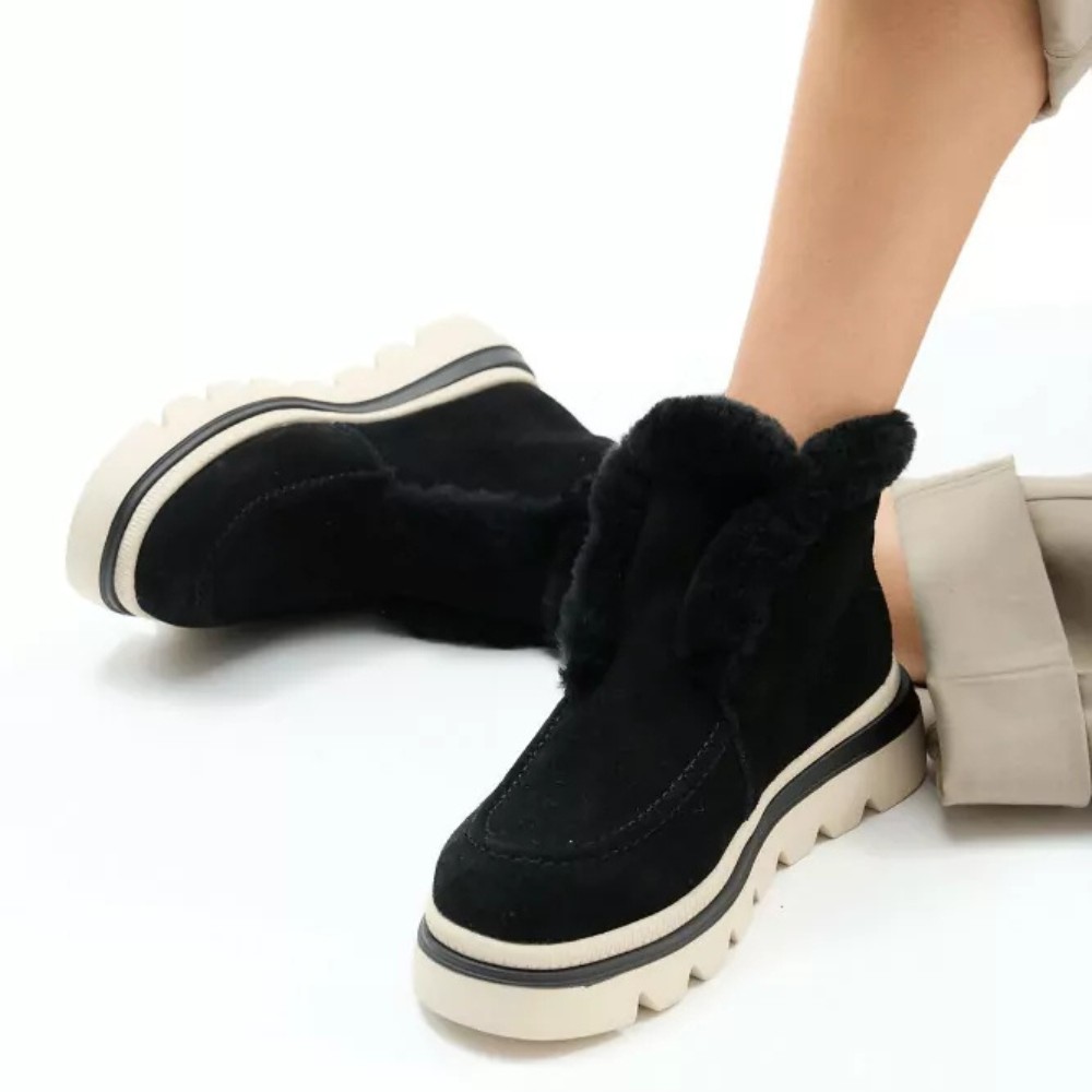 Жіночі чорні уггі-ботинки Allsy Lonza 204720-203022-25A46ZM059-1 5995 Black