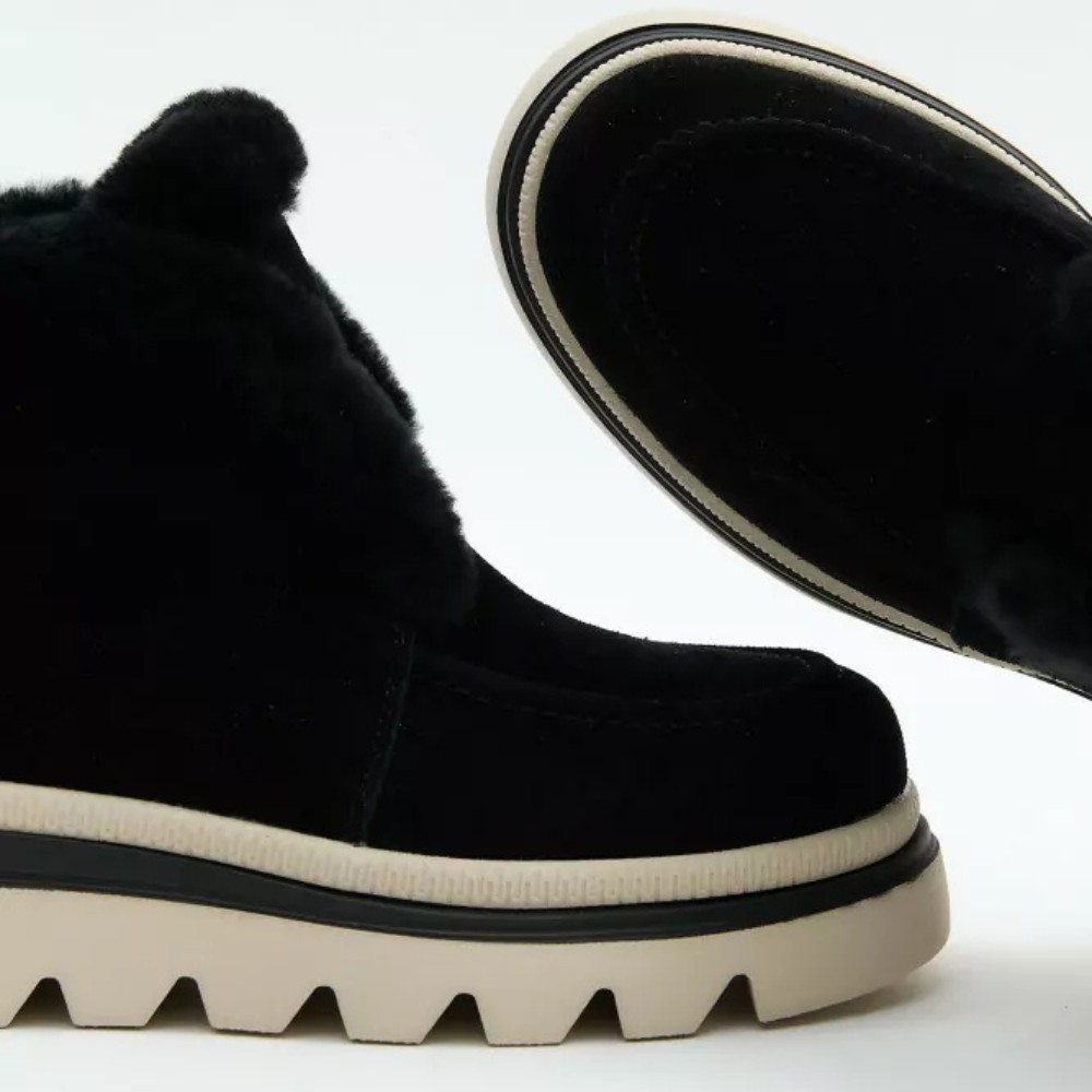 Жіночі чорні уггі-ботинки Allsy Lonza 204720-203022-25A46ZM059-1 5995 Black