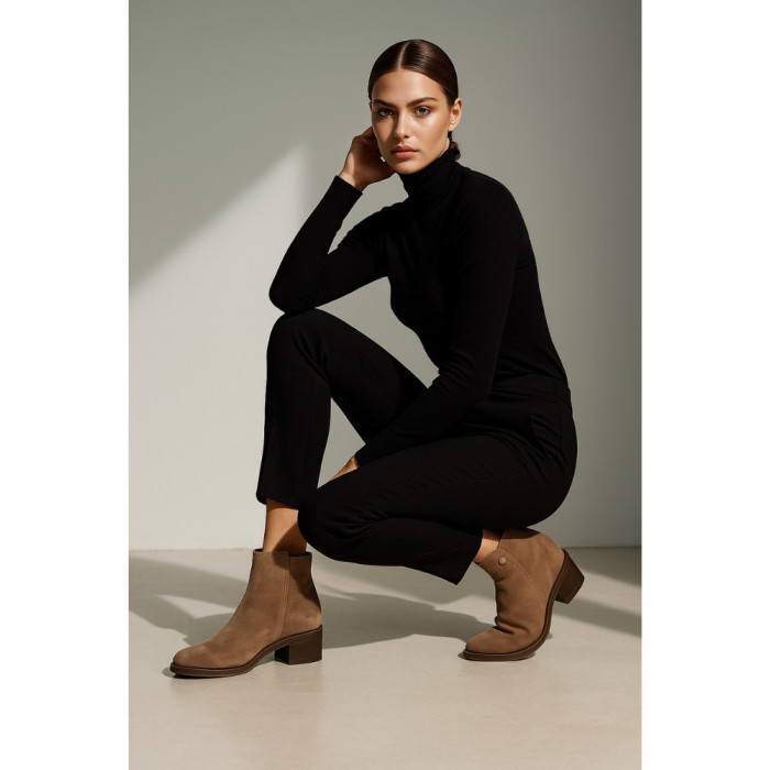 Women’s Mid-Season Boots Ryłko 3GVE8 M PZ5F 230 5997 in Genuine Velour