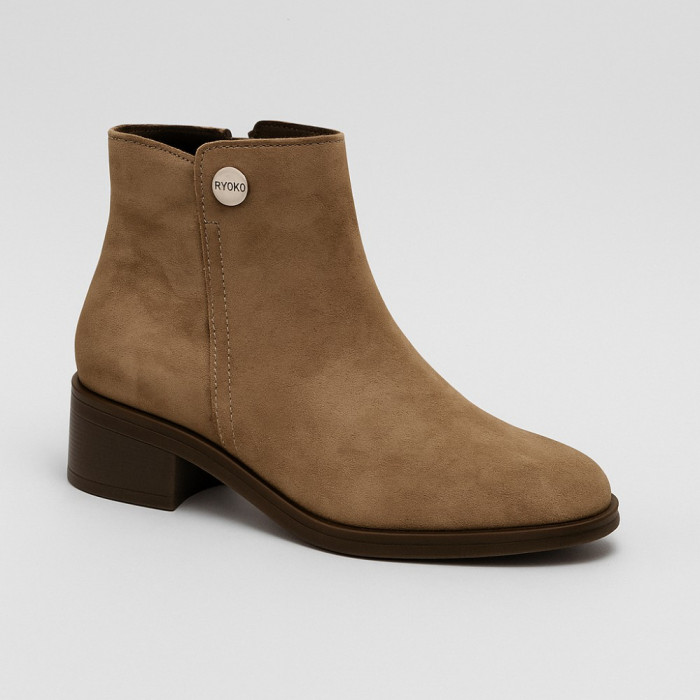 Women’s Mid-Season Boots Ryłko 3GVE8 M PZ5F 230 5997 in Genuine Velour