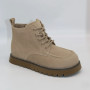 Beige Suede Winter Boots Allsy Lonza 202071 7257 KHAKI 60000