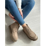 Beige Suede Winter Boots Allsy Lonza 202071 7257 KHAKI 60000