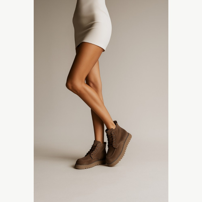 Women's Winter Boots Allsy Lonza 216337 205158 202070 7257 BROWN
