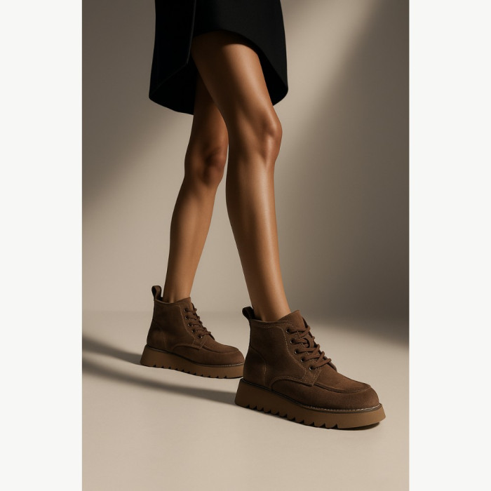 Women's Winter Boots Allsy Lonza 216337 205158 202070 7257 BROWN