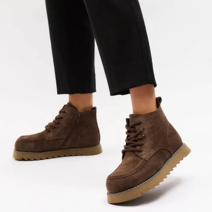 Women's Winter Boots Allsy Lonza 216337 205158 202070 7257 BROWN