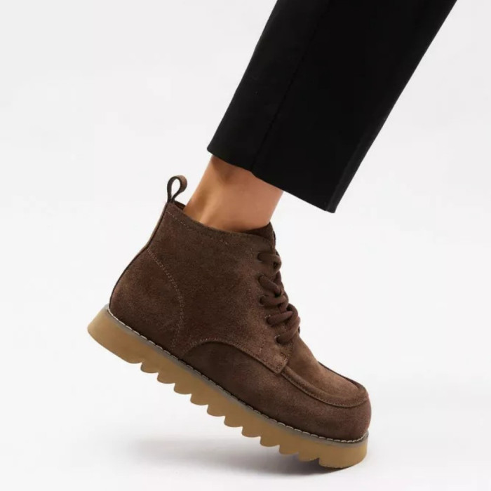 Women's Winter Boots Allsy Lonza 216337 205158 202070 7257 BROWN