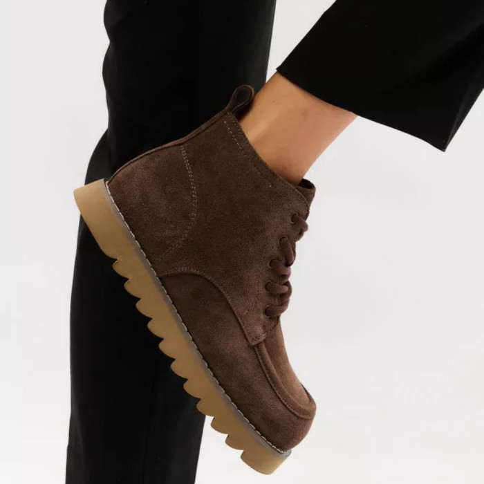 Women's Winter Boots Allsy Lonza 216337 205158 202070 7257 BROWN
