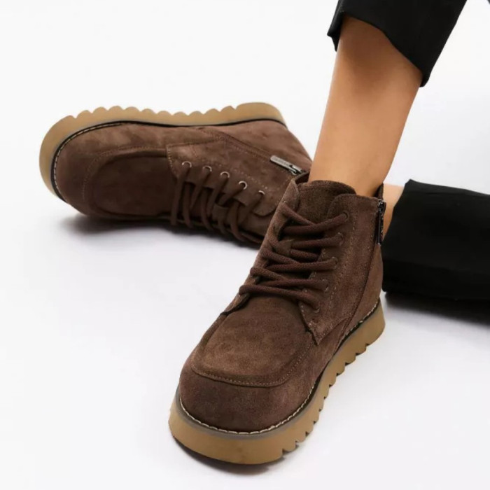 Women's Winter Boots Allsy Lonza 216337 205158 202070 7257 BROWN