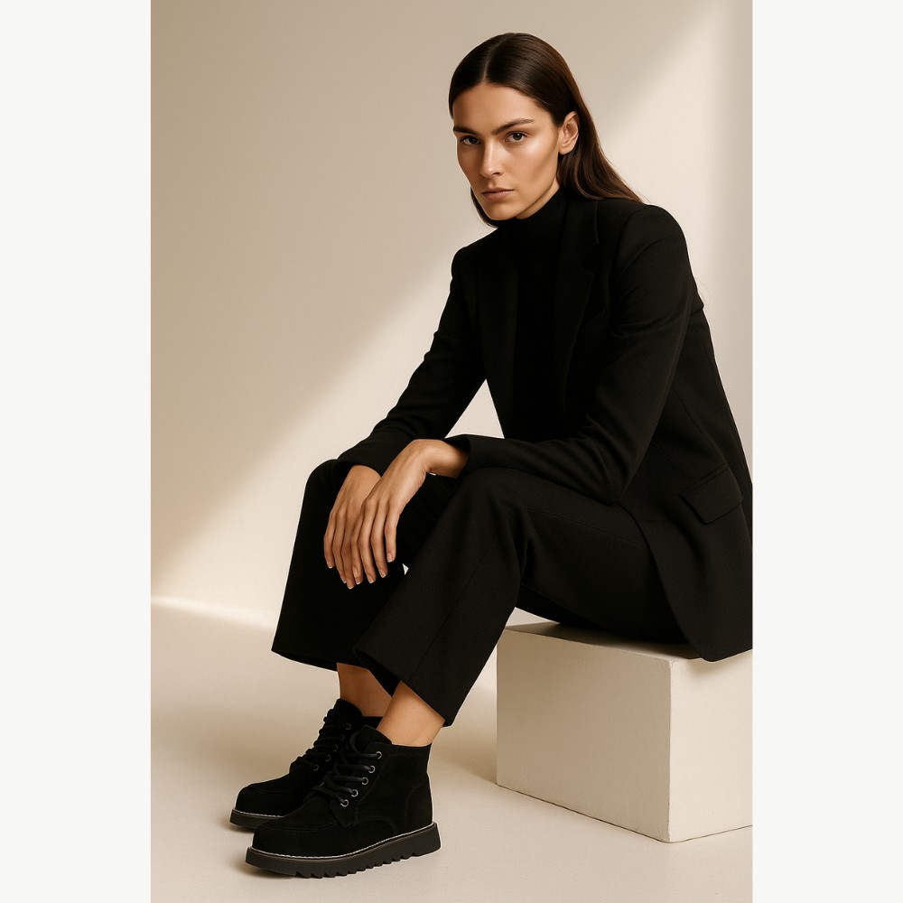 Жіночі зимові черевики Allsy Lonza 205157 202072  модель 60002