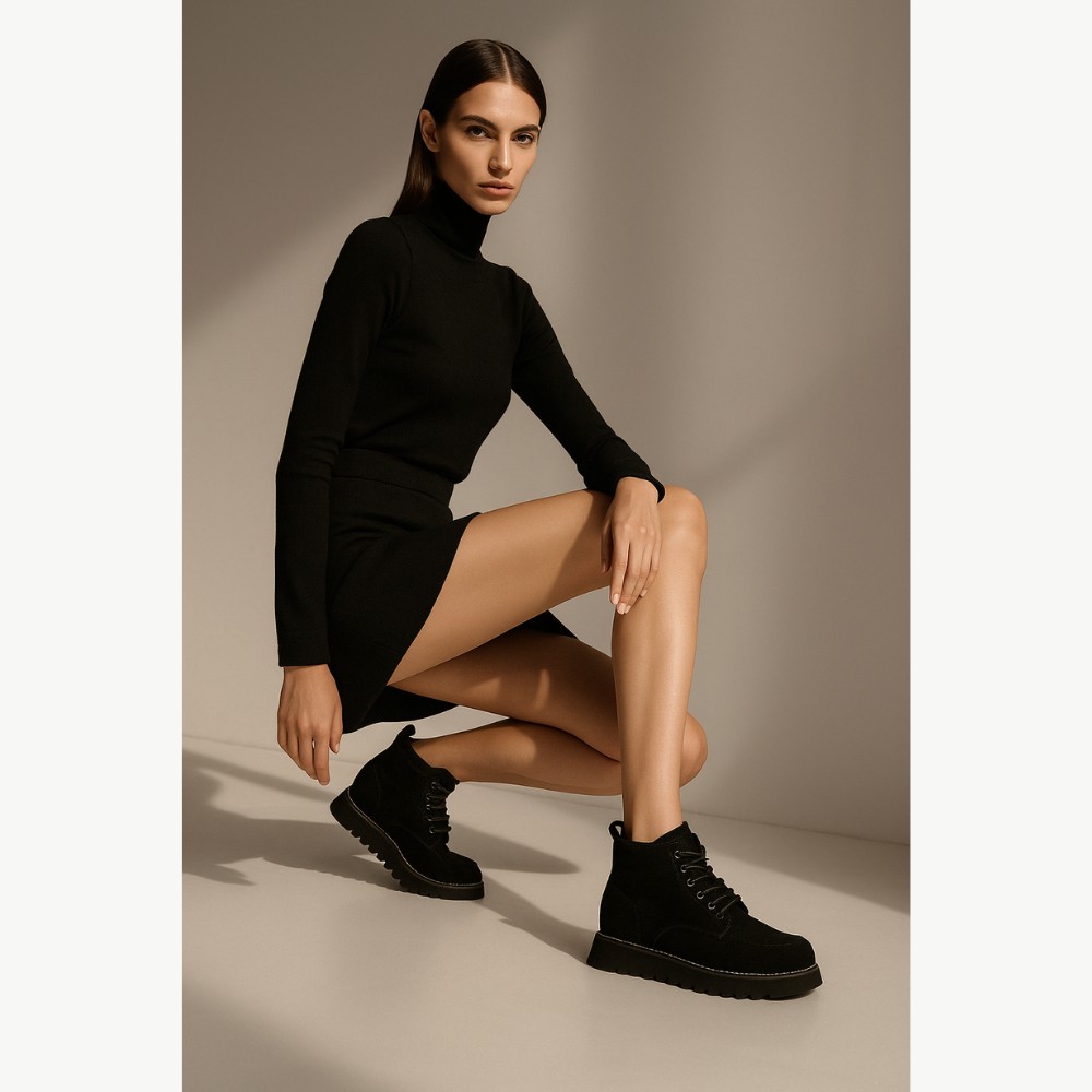 Жіночі зимові черевики Allsy Lonza 205157 202072  модель 60002