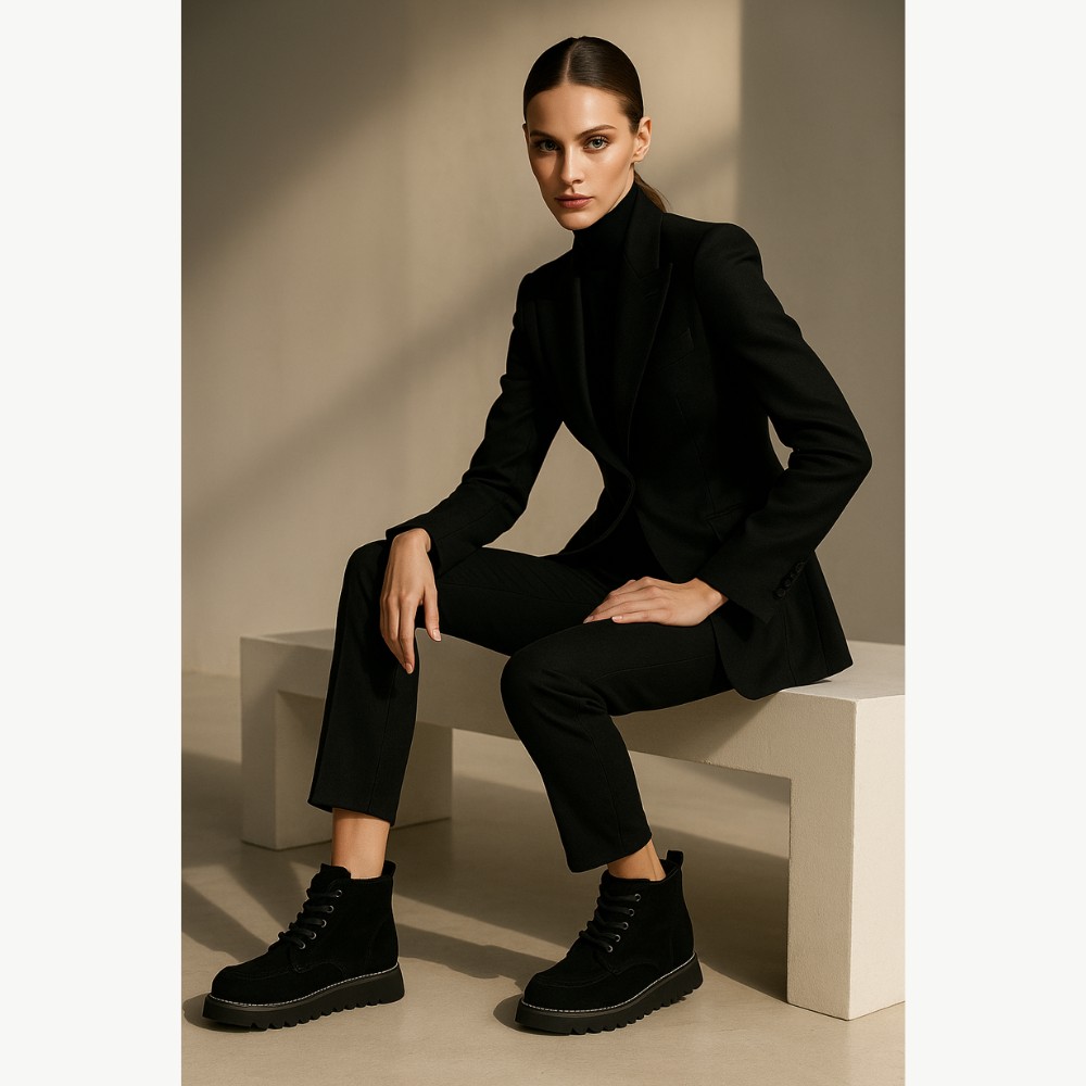 Жіночі зимові черевики Allsy Lonza 205157 202072  модель 60002