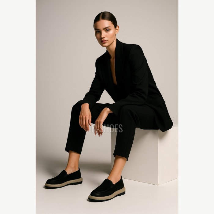 Жіночі демісезонні туфлі Allsy Lonza Giselle Black 203947 205830 25Z53D066-3 модель 6003