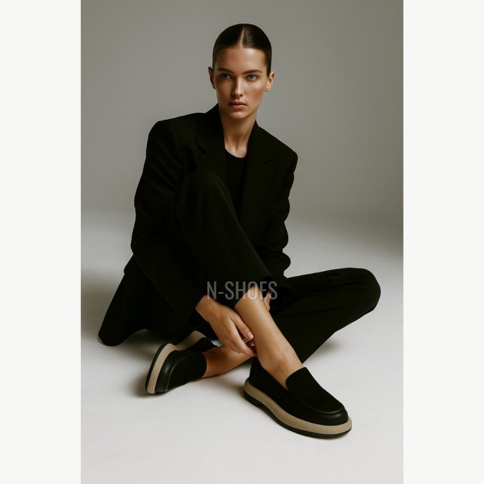 Жіночі демісезонні туфлі Allsy Lonza Giselle Black 203947 205830 25Z53D066-3 модель 6003