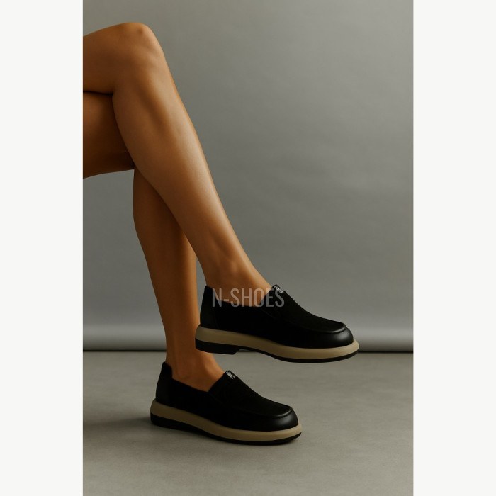 Жіночі демісезонні туфлі Allsy Lonza Giselle Black 203947 205830 25Z53D066-3 модель 6003
