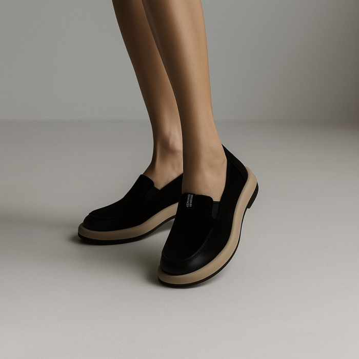 Женские демисезонные туфли Allsy Lonza Giselle Black 203947 205830 25Z53D066-3 модель 6003