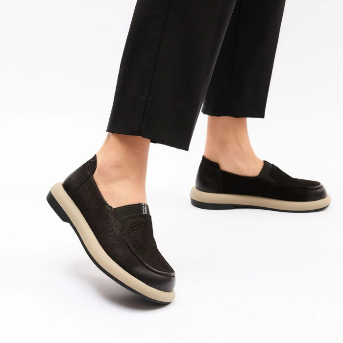Женские демисезонные туфли Allsy Lonza Giselle Black 203947 205830 25Z53D066-3 модель 6003