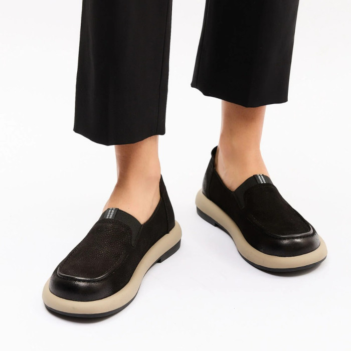 Женские демисезонные туфли Allsy Lonza Giselle Black 203947 205830 25Z53D066-3 модель 6003