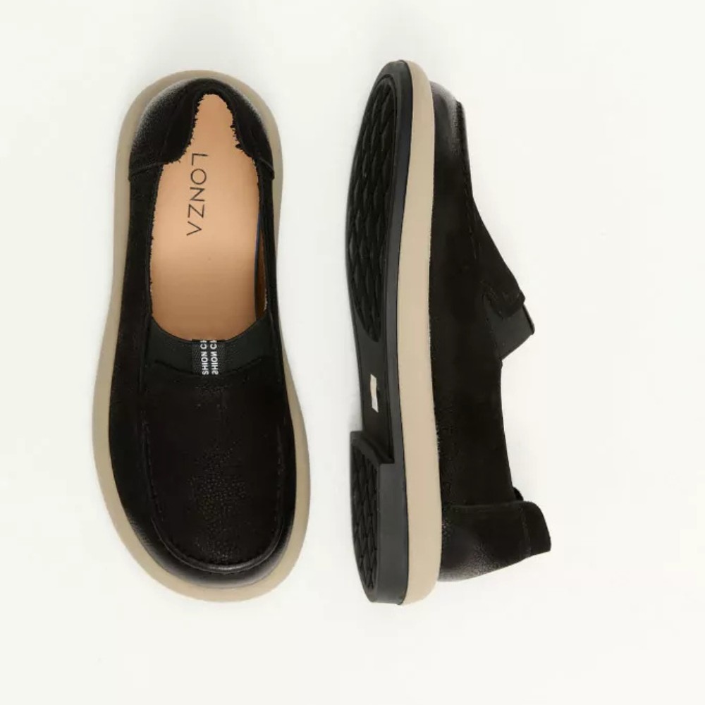 Жіночі демісезонні туфлі Allsy Lonza Giselle Black 203947 205830 25Z53D066-3 модель 6003