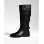 Жіночі чорні високі чоботи-труби Romax Comfort 8195-DS модель 6006 із натуральної шкіри
