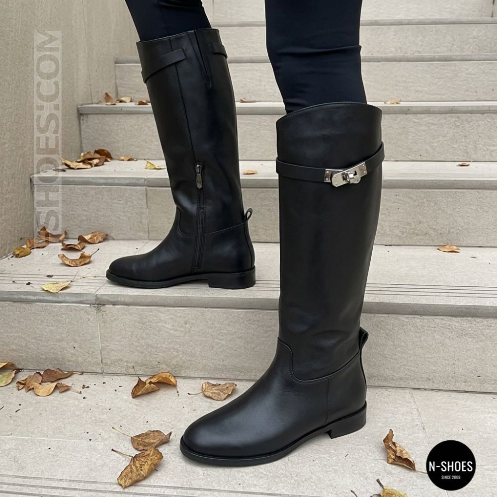 Romax Comfort 8195-DS NY 190212 6006: сапоги-трубы с пряжкой