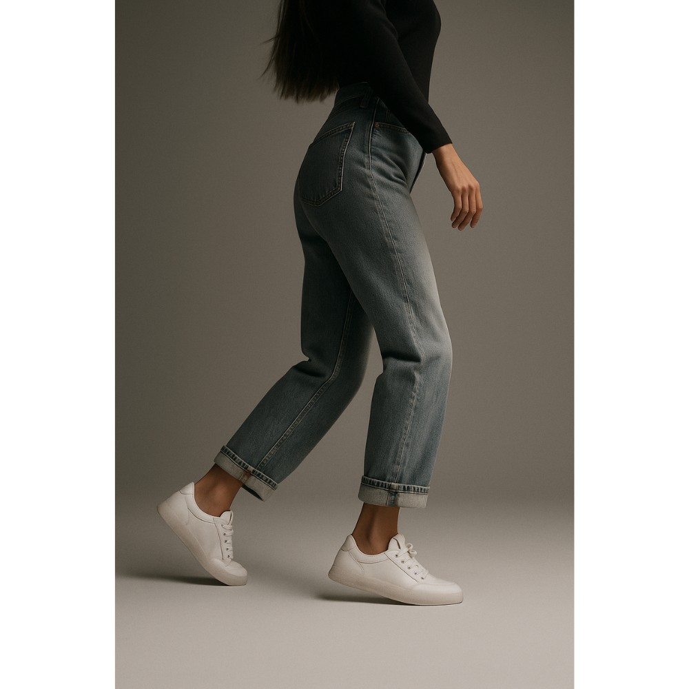 Жіночі білі шкіряні кеди Allsy Lonza 204455 204456 6010 з перловим декором