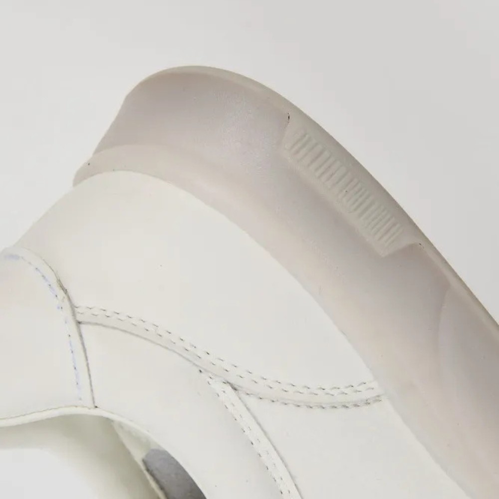 Жіночі білі шкіряні кеди Allsy Lonza 204455 204456 6010 з перловим декором