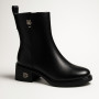 Женские демисезонные кожаные ботинки Fabio Monelli 203210 22B540-F306-NP1015B Black 6012