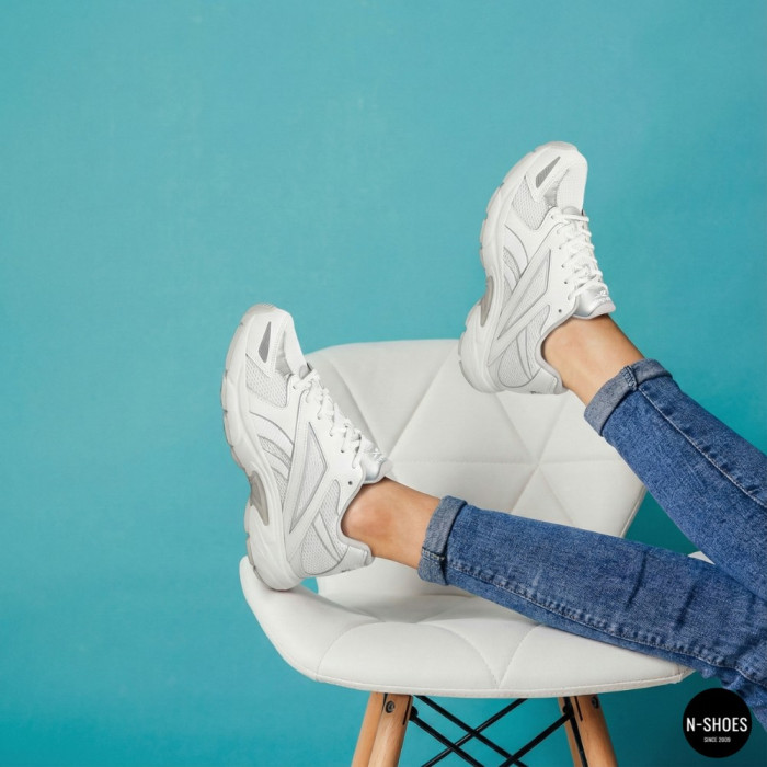 Women's White Sneakers Reebok CEO-ROAD PRIME 100208663 M 6015