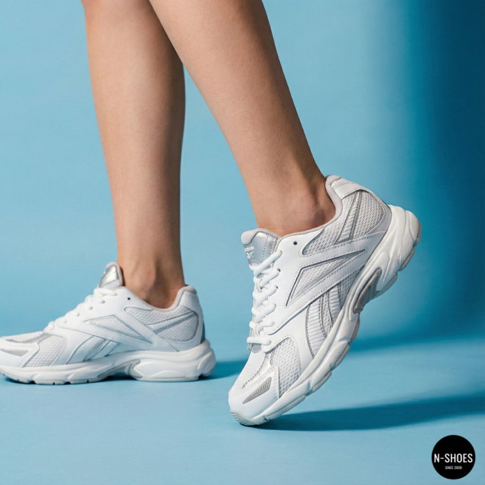 Women's White Sneakers Reebok CEO-ROAD PRIME 100208663 M 6015