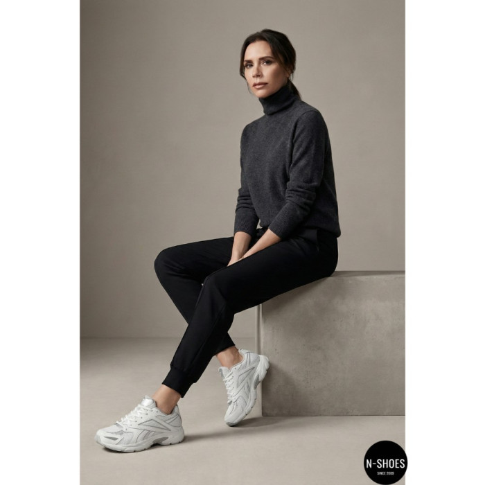Women's White Sneakers Reebok CEO-ROAD PRIME 100208663 M 6015