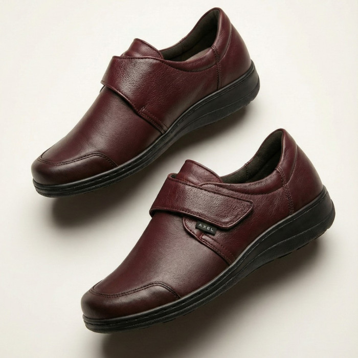 Women's Leather Shoes Axel 1705 Rubin+Stretch 6018-5540 Wide Fit