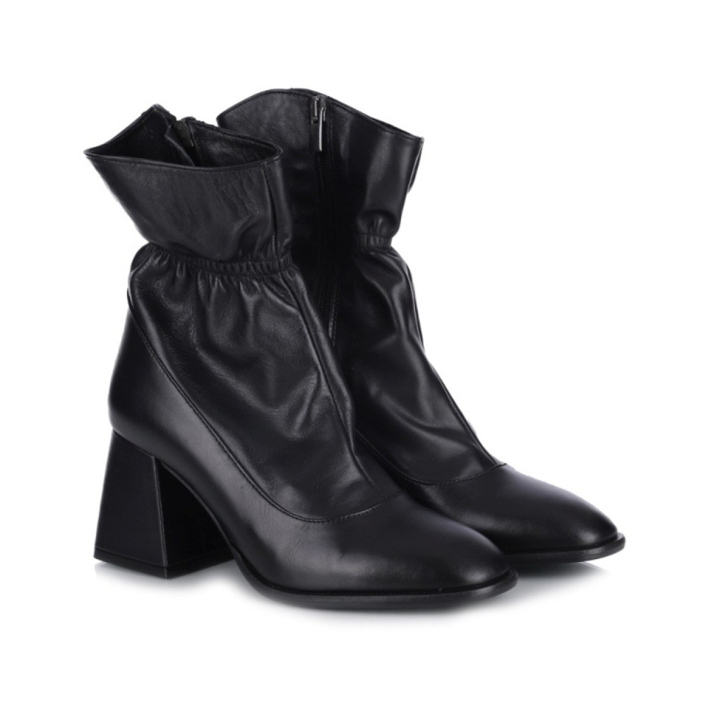 Жіночі чорні ботильйони BOMBONELLA 601.62444 S.A. 12 T SYH 6019 на середньому підборі