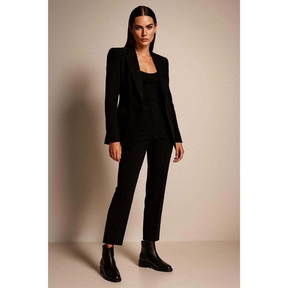 Женские чёрные кожаные ботинки Rylko 3YY95 3YVL9-9TZ-38466 4WVA7 6020 - комфорт и стиль каждый день