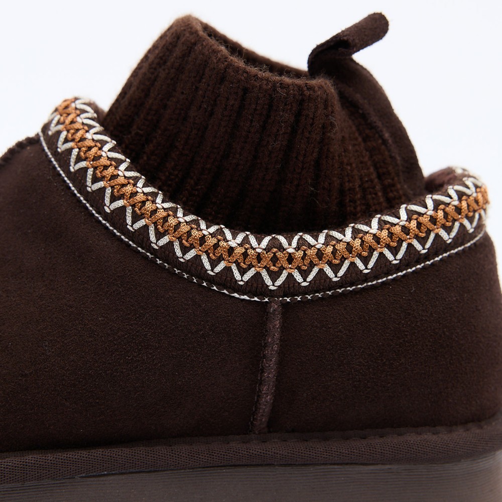 Жіночі шкіряні уггі Allsy Lonza 202742 6021, шоколадні