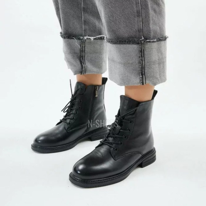 Women's Leather Winter Boots Allsy Lonza 202642 25A1Z021-1 Wool