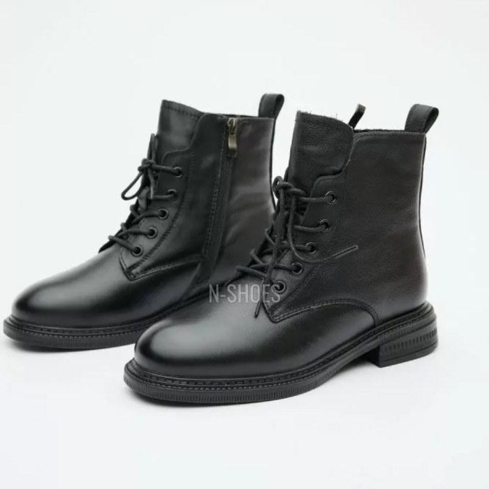 Women's Leather Winter Boots Allsy Lonza 202642 25A1Z021-1 Wool