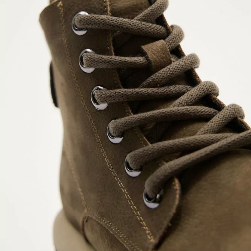 Жіночі зимові черевики з нубуку Allsy Lonza 206251 25Z53-ZM001-2 GREY 6024