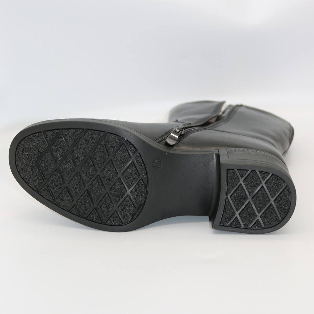 Жіночі зимові шкіряні черевики Allsy Lonza 204309 6030 з теплим хутром