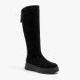 Anna Lucci Platform Suede Boots - Warm Winter Style 203255
