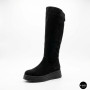 Anna Lucci Platform Suede Boots - Warm Winter Style 203255