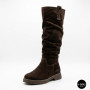 Warm Chocolate Suede Boots Romax Comfort 8181-10v-E 6032