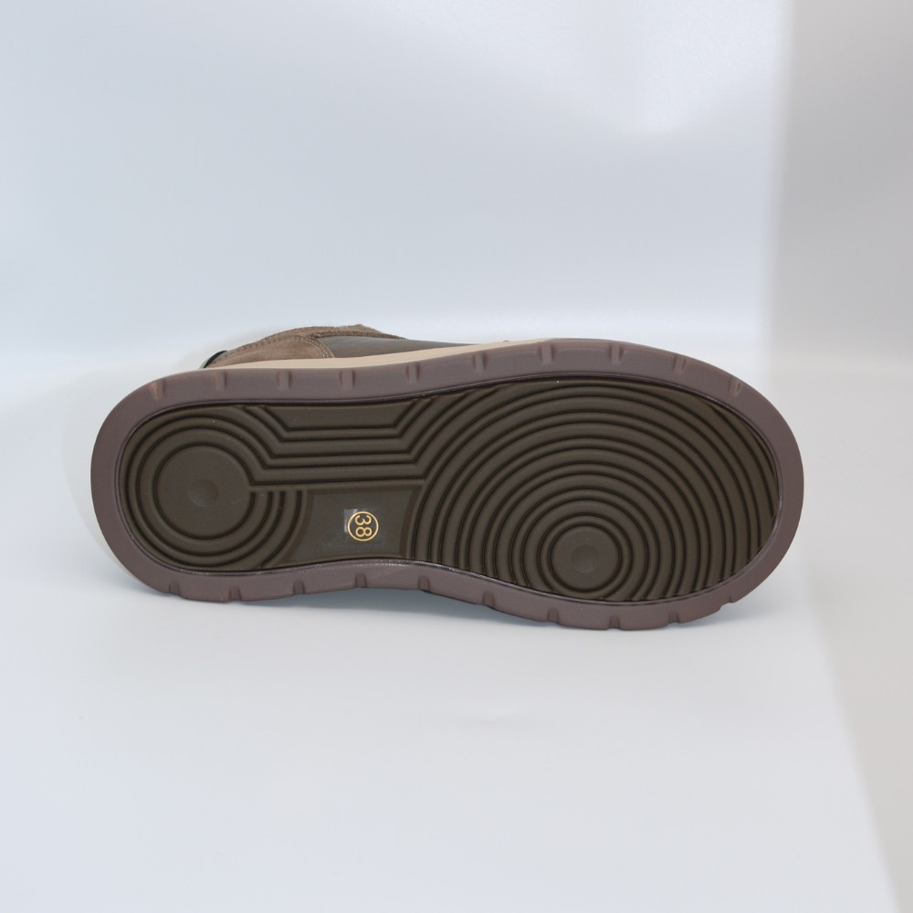 Жіночі зимові кросівки Allsy Lonza 203071 ARB-2B88-8M KHAKI 6034 хакі, висока платформа, вовняний утеплювач