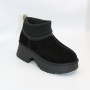 Жіночі зимові уггі на підборах Allsy Lonza 204971 201669 8752-1 BLACK 6037 з вовняним утеплювачем