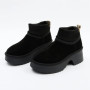 Жіночі зимові уггі на підборах Allsy Lonza 204971 201669 8752-1 BLACK 6037 з вовняним утеплювачем