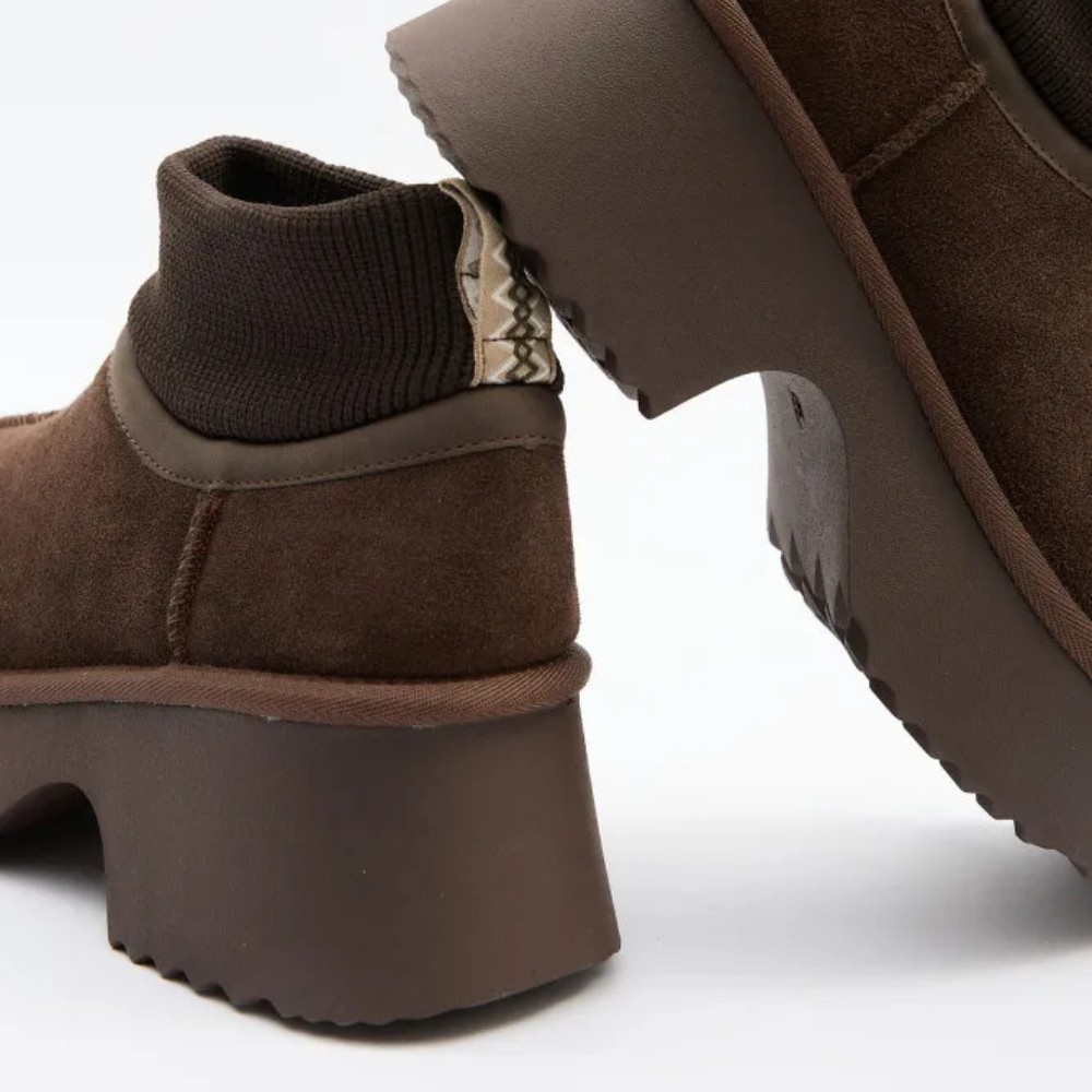 Жіночі зимові уггі на підборах Allsy Lonza 204972 201676 8752-3 BROWN 6038