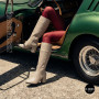 Kaniowski K-3451-0268: Elegant Beige Leather Boots