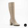Kaniowski K-3451-0268: Elegant Beige Leather Boots